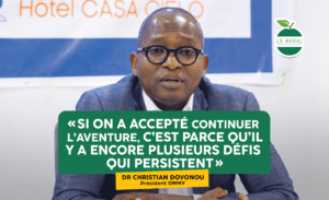 Au détour de sa 11è Assemblée Générale Ordinaire qui s’est tenue le samedi 25 janvier 2025 à l’Hôtel La Casa Cielo, l’Ordre National des Médecins Vétérinaires du Bénin a vu reconduire à sa tête le Docteur Christian Dovonou pour un nouveau mandat de deux ans