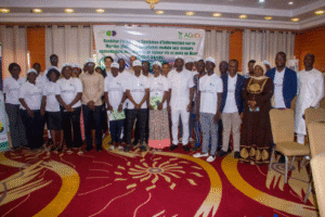 Après 38 mois d’expérimentation, le projet « Faciliter l'accès au système d'information sur le marché SIM par téléphonie mobile aux acteurs économiques des chaînes de valeur riz et maïs au Bénin (BoMeF-AGriDI) » s’est officiellement clôturé