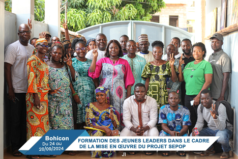  MOUVEMENT PAYSAN AU BÉNIN : Le deuxième module de formation des leaders du CJA exécuté