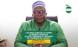 Réélu à la tête de la Fédération des Unions de Producteurs du Bénin (FUPRO-Bénin), Athanas Aguia a, lors d’une interview accordé à votre journal, évoqué les défis qui l’attendent au cours de cette nouvelle mandature.