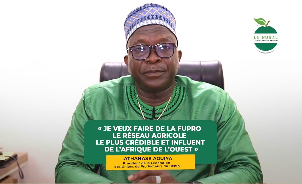 Réélu à la tête de la Fédération des Unions de Producteurs du Bénin (FUPRO-Bénin), Athanas Aguia a, lors d’une interview accordé à votre journal, évoqué les défis qui l’attendent au cours de cette nouvelle mandature.