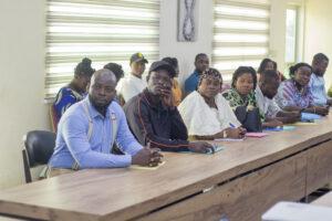 Les jeunes leaders s’imprègnent des opportunités agricoles disponibles 
Du mercredi 30 au jeudi 31 juillet 2025 a eu lieu un atelier de dialogue entre les jeunes leaders agriculteurs et les acteurs clés du secteur agricole, dans les locaux de la SoNaMA à Ouidah. 