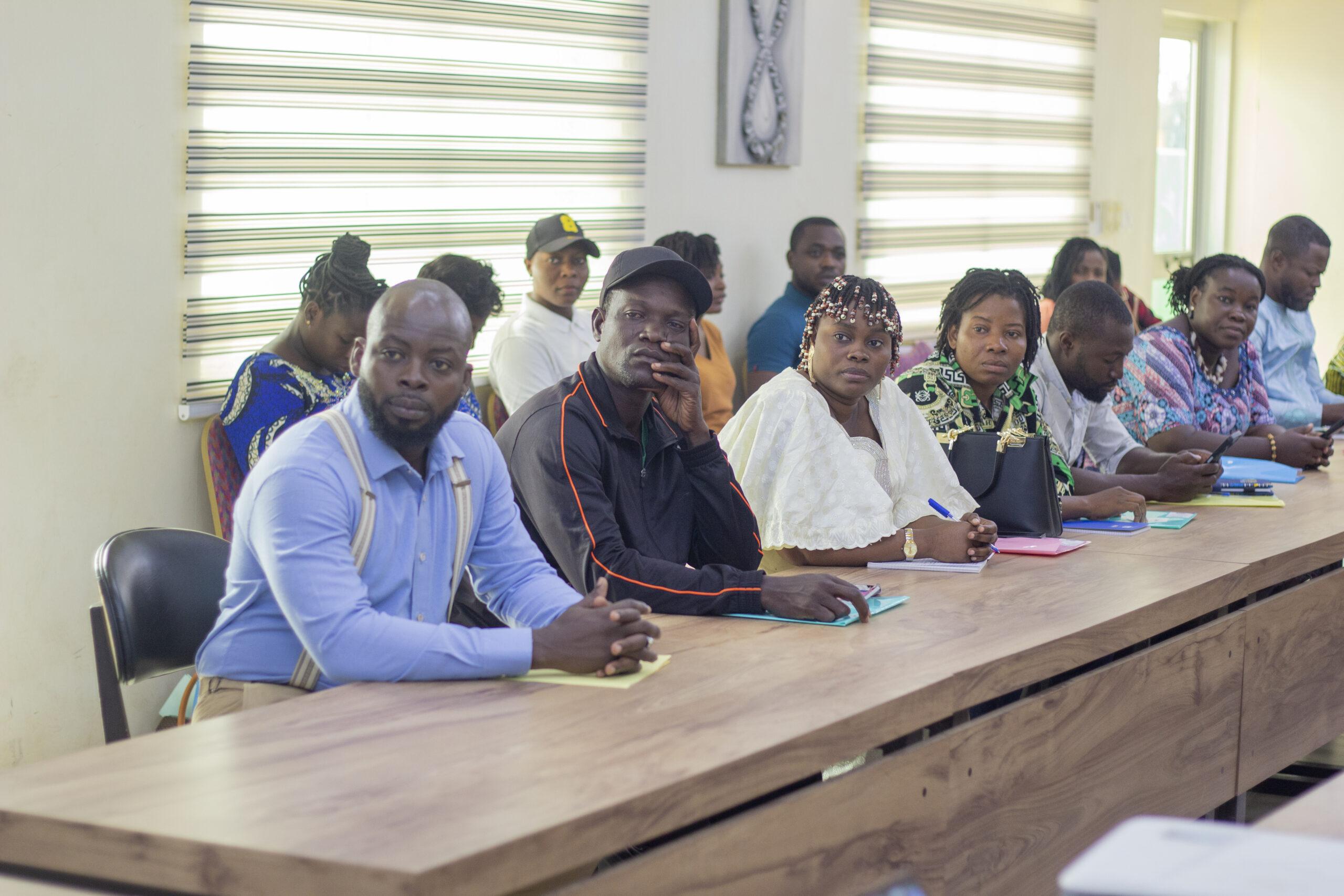 Les jeunes leaders s’imprègnent des opportunités agricoles disponibles Du mercredi 30 au jeudi 31 juillet 2025 a eu lieu un atelier de dialogue entre les jeunes leaders agriculteurs et les acteurs clés du secteur agricole, dans les locaux de la SoNaMA à Ouidah.