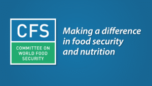 Le Bénin sera représenté à la 53ᵉ session du Comité de la Sécurité alimentaire mondiale.