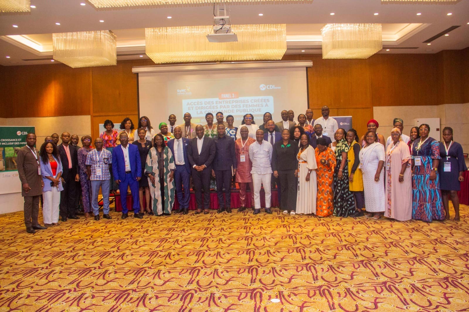 Cotonou a accueilli les 16 et 17 octobre 2025 le premier Symposium sur la croissance et le développement inclusif des micro, petites et moyennes entreprises (MPME). SYNC
