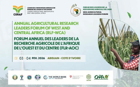 La 4e édition du Forum des Leaders de la Recherche Agricole en Afrique de l’Ouest et du Centre (FLR-AOC) a officiellement ouvert ses travaux ce mardi 03 février 2026 à Abidjan, marquant une nouvelle étape dans la réflexion stratégique autour du financement et de l’innovation agricoles dans la région.
