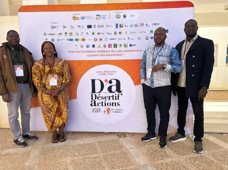 La 6e édition du sommet Désertif’actions 2026 a réuni à Djerba plus de 400 acteurs autour de la résilience face à la sécheresse. À travers sa participation, le CNABio a défendu l’agroécologie comme solution durable, renforçant ainsi sa place dans les débats internationaux sur la lutte contre la sécheresse et la restauration des territoires.