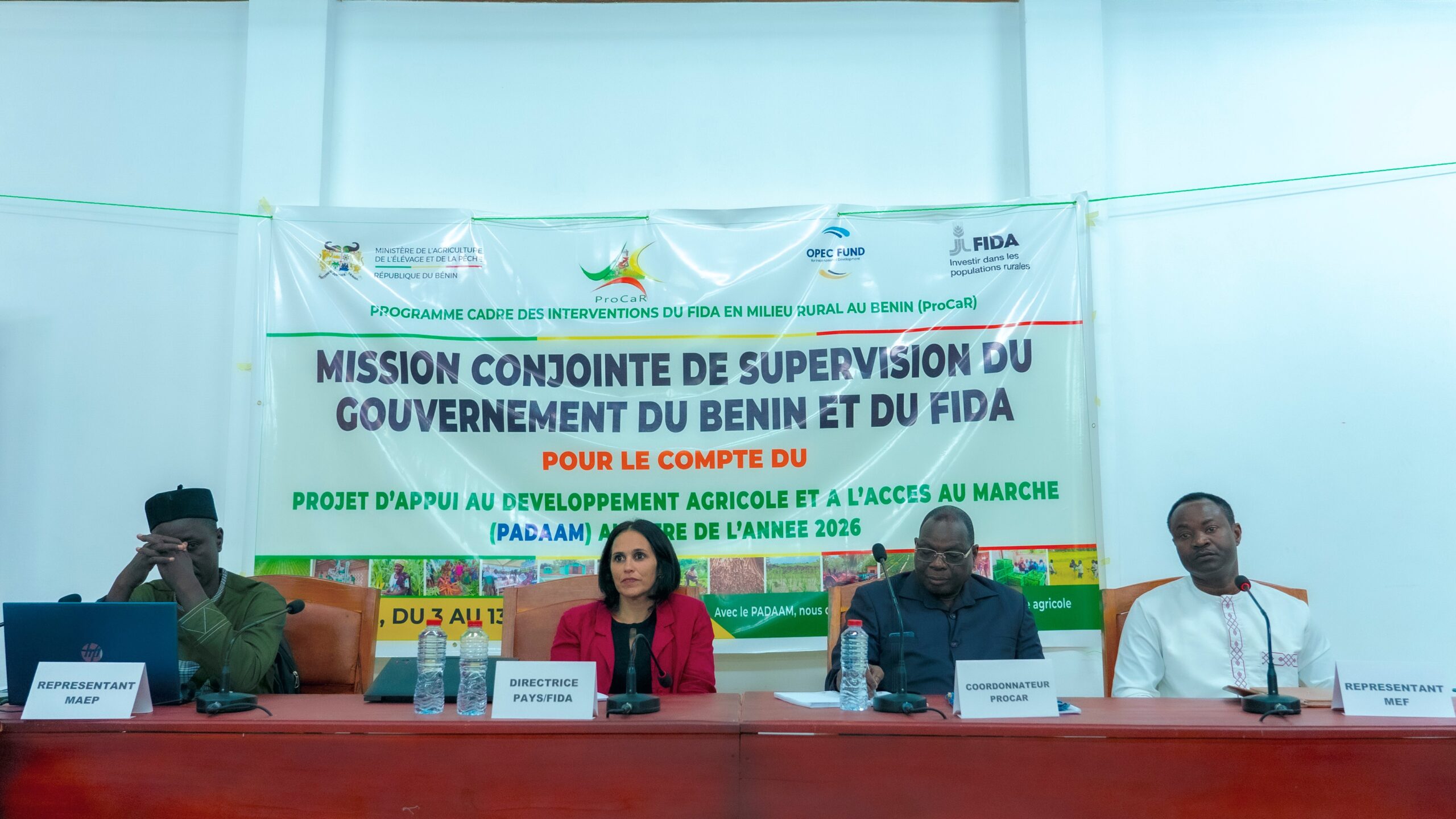 Le Gouvernement et le FIDA évaluent les performances du PADAAM au Bénin